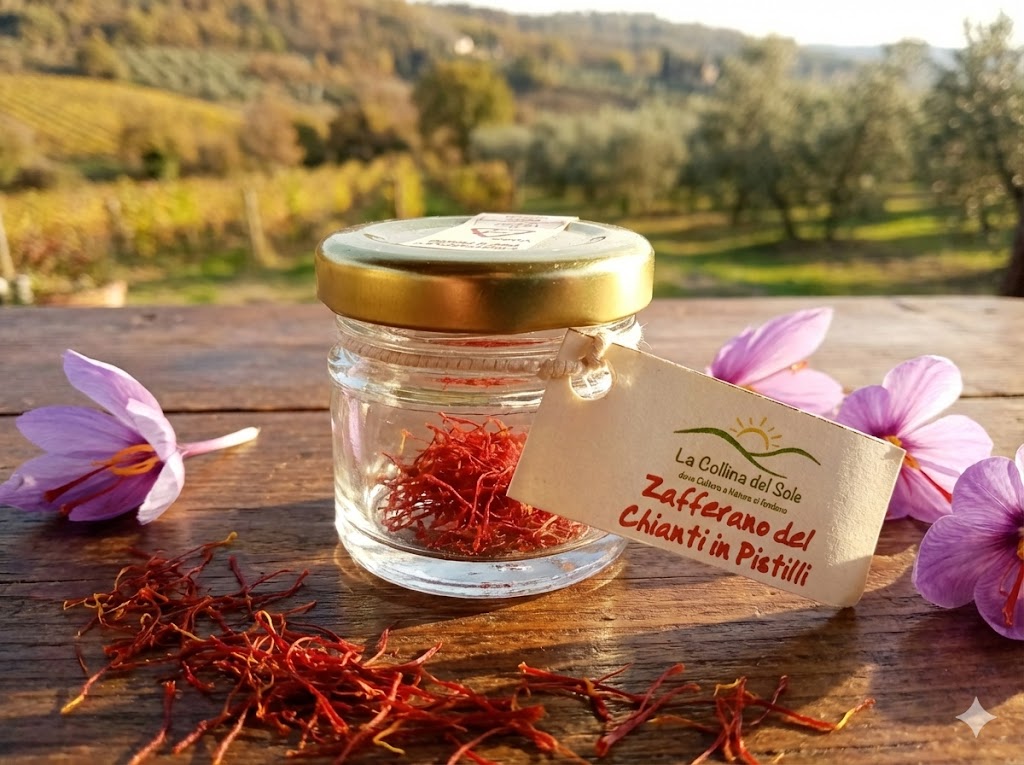 Zafferano del Chianti in Pistilli – Eccellenza Biodinamica (0,1g) - 100% Italiano
